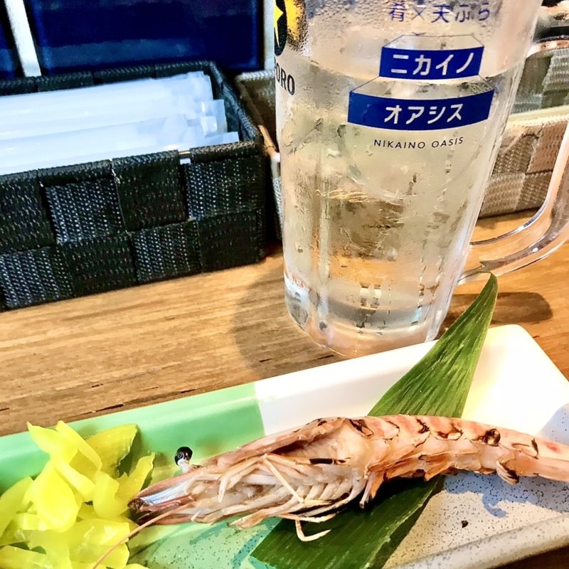 車海老焼き(ニカイノオアシス)