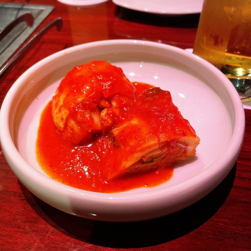キムチ(叙々苑 中目黒店)