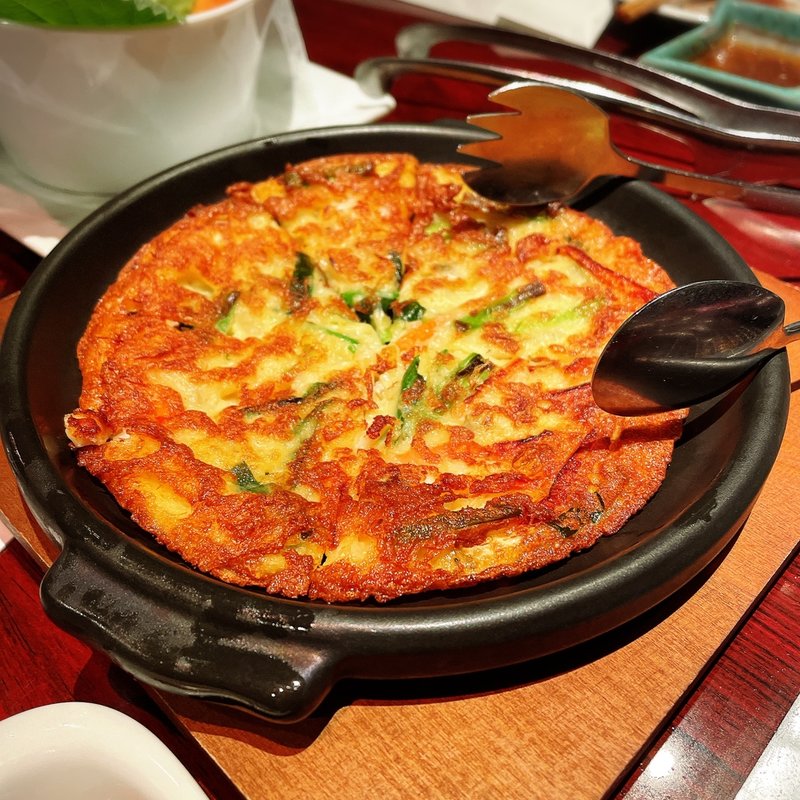 海鮮チヂミ(叙々苑 中目黒店)