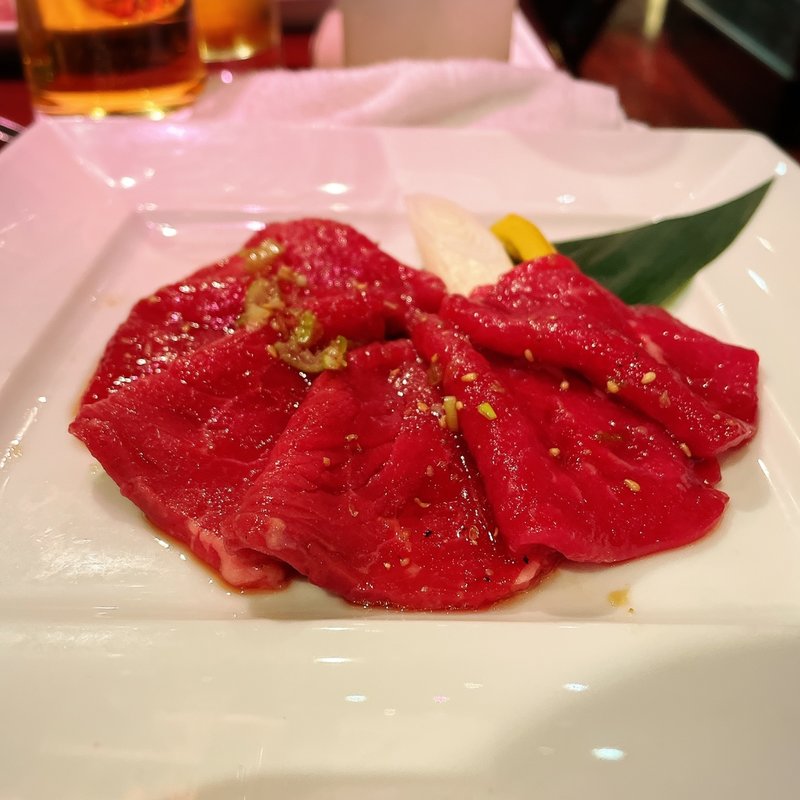 赤身ロース焼(叙々苑 中目黒店)