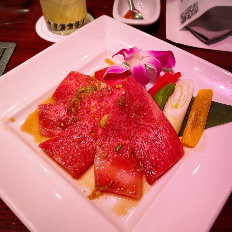 上カルビ焼(叙々苑 中目黒店)