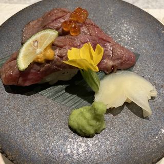 牛肉のお寿司(吉祥吉)