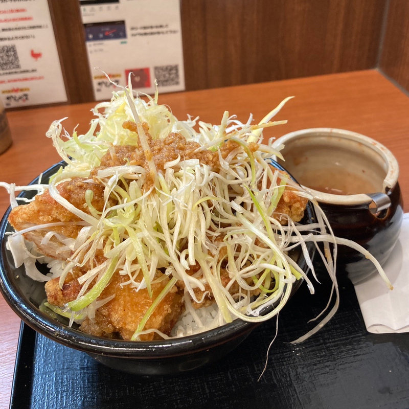 ネギ極ダレ丼(からやま 多摩永山店)