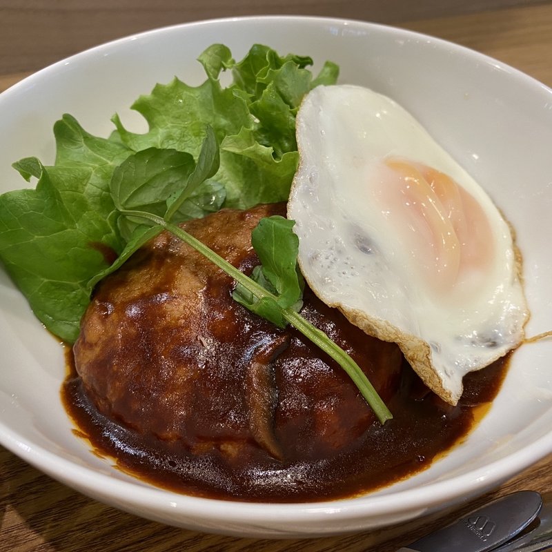 ハンバーグごはん(モスバーガー銀座ナイン店)