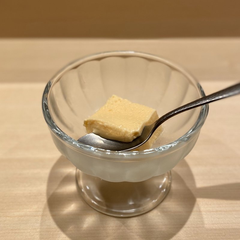たまごのババロア(鮨てんび)