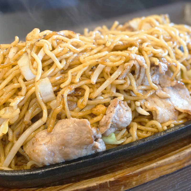 武蔵流 鉄板焼きそば(うまかもん市場 博多武蔵 吉野ヶ里店)