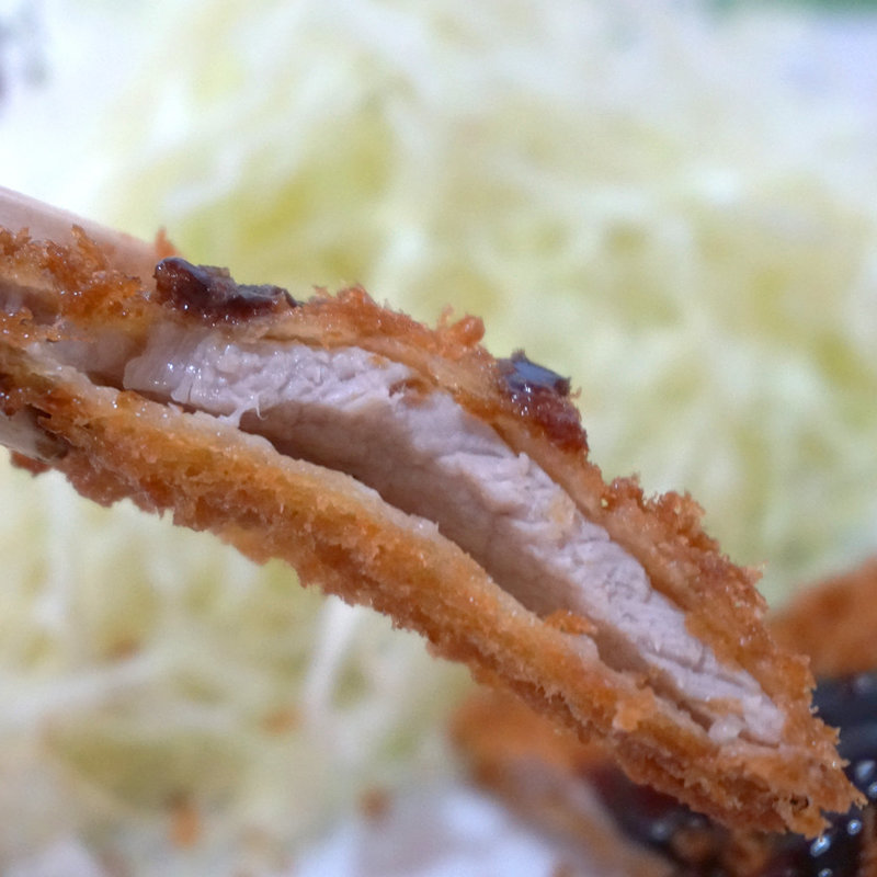 サービスカツ定食(とんかつ うめーや)