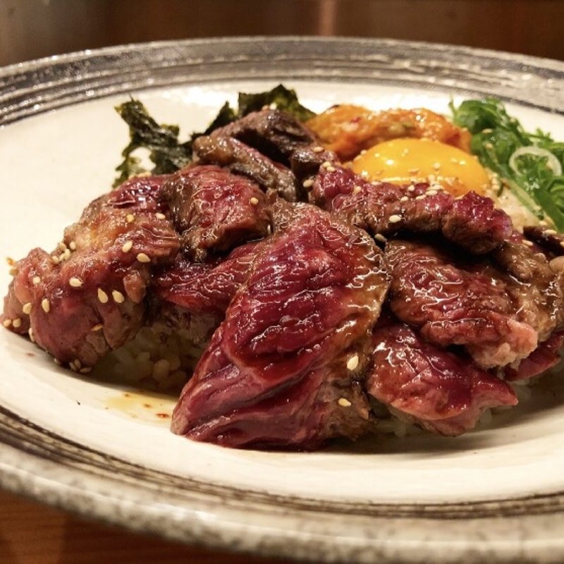 上ハラミ丼(宝堂 kararsuma)