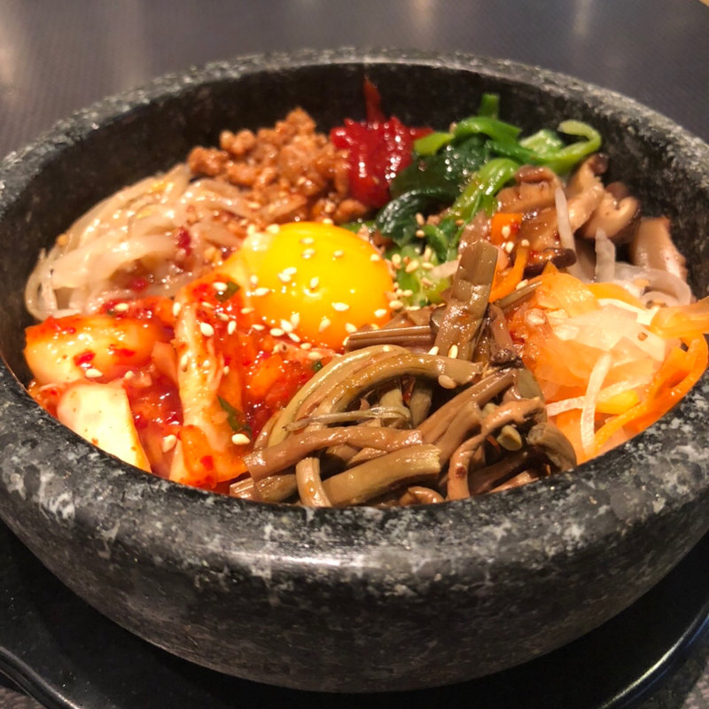 石焼ビビンバ(炭火焼 八剣伝 国分駅前店)