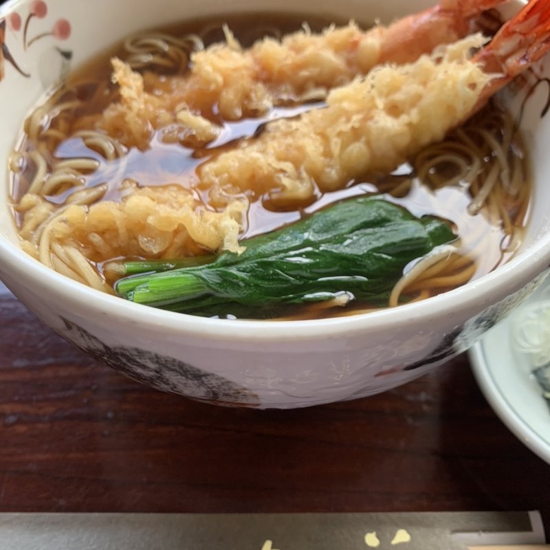 天ぷらそば　(はつ花 本店)