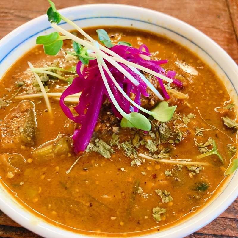 マグロカレー（ごはん無）(タコムマサラダイナー 下北沢)