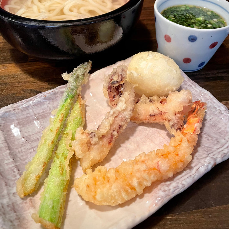 釜揚げ、ちくわ＆海老(恩家)