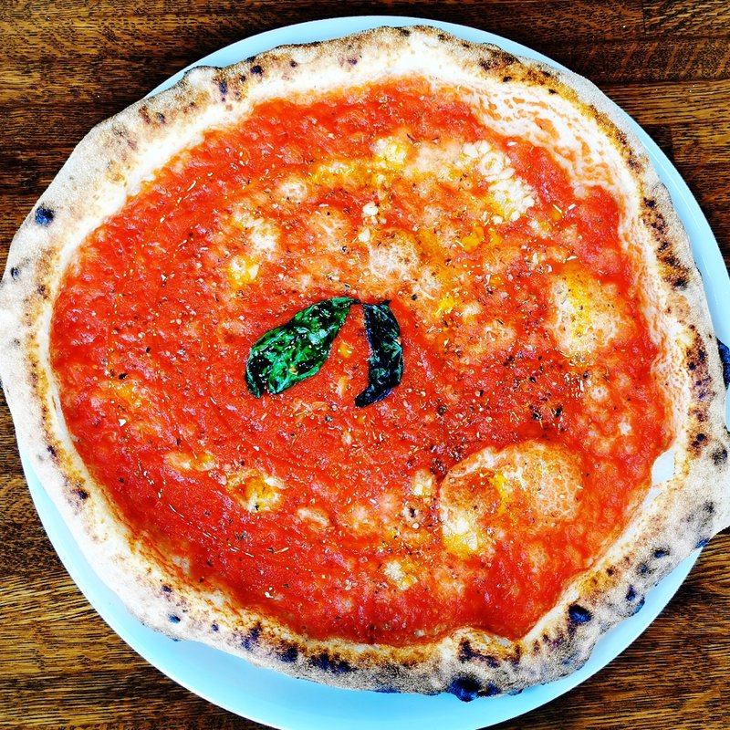 PRANZO B (マリナーラ+サラダ＋ドルチェ）(ピッツェリア・プリマプンタ)