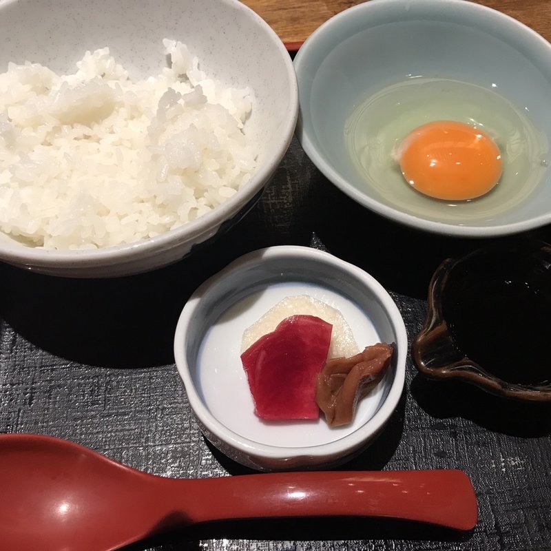 〆の玉子かけ御飯(京家 きよみず 祇をん新橋)