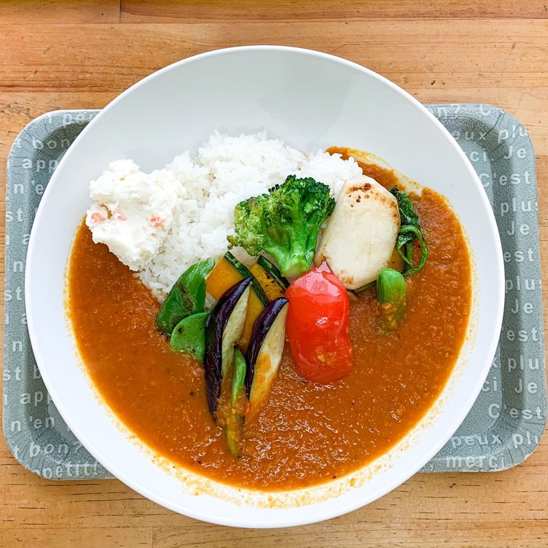 野菜カレー(カレースタンド ルーキー)