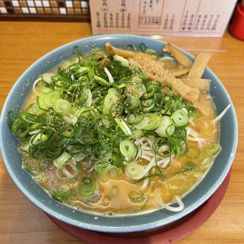 味噌らーめん+メンマ+野菜増し(旭屋 野田本店)