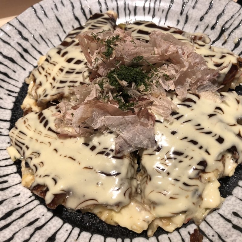 お好み焼き(和食鉄板焼き 銀座朔月)