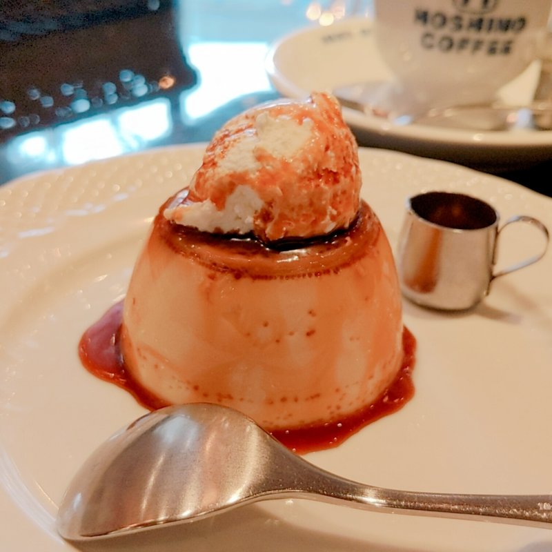 昭和のプリン(星乃珈琲店 赤羽ビビオ店)