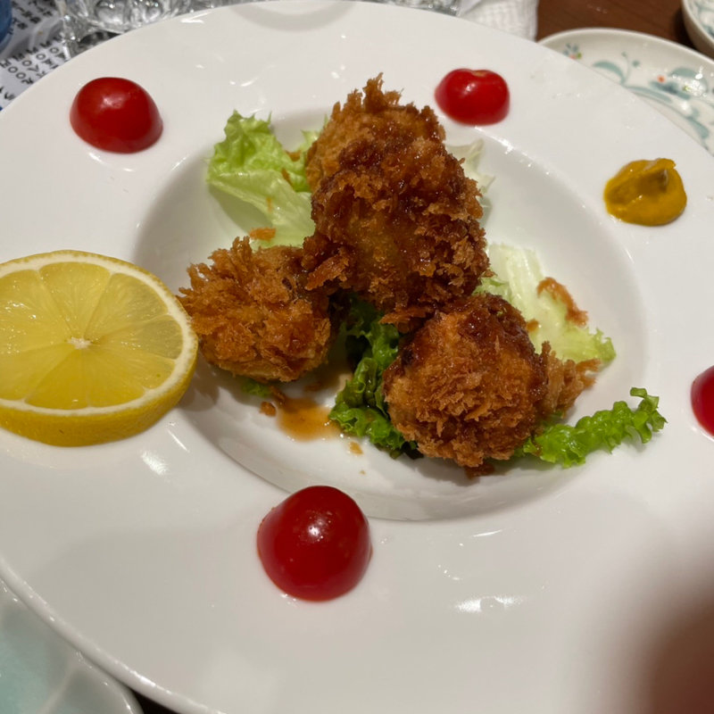 そばじゃがコロッケ(謙徳蕎麦家 ピアタ本店)