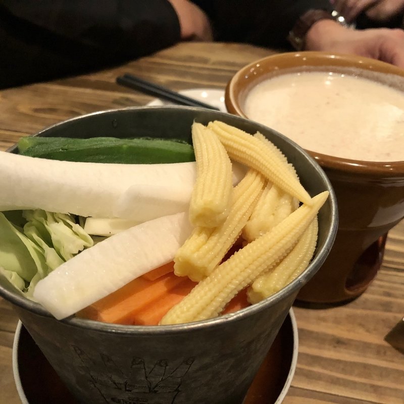 バーニャカウダー(サンパチキッチン 西新店)