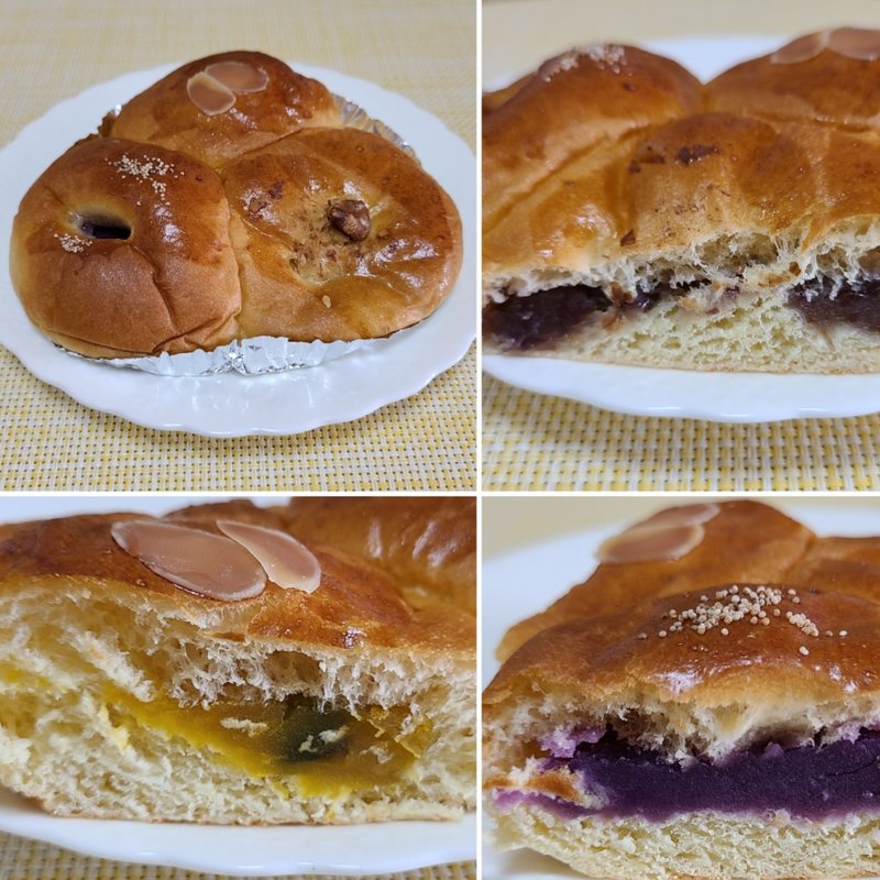 あんぱん三兄弟(ブランジェ・ミフネ)