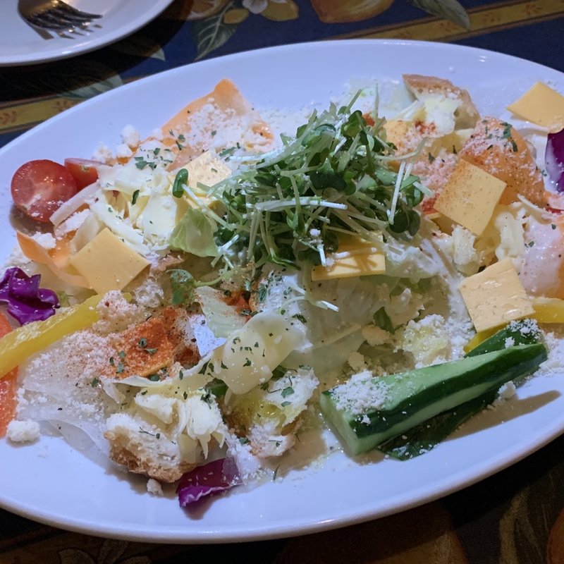 イタリアンベーコンと削りチーズのアマトリチャーナ(ティアカーノ （Tia'cano）)