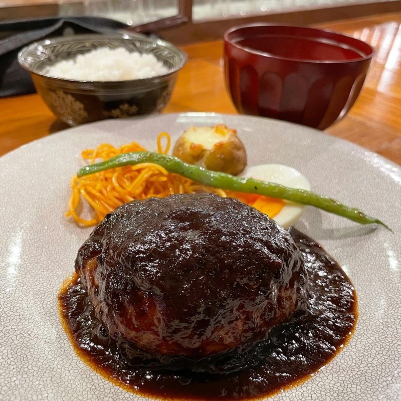 トリュフデミグラスハンバーグ(君のハンバーグを食べたい)