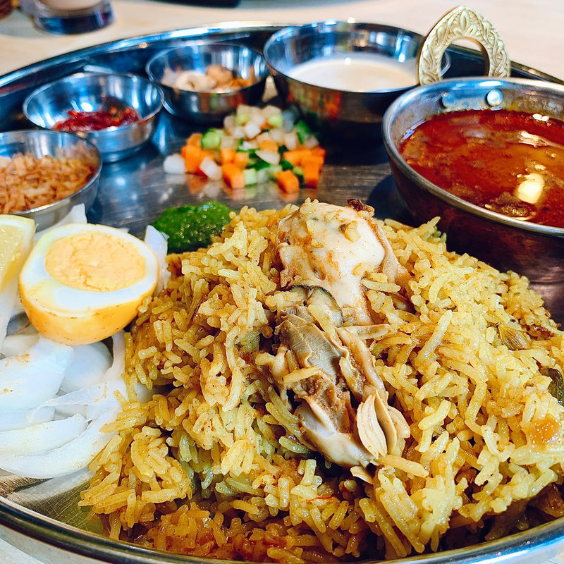 牡蠣バタービリヤニ(ダイヤモンドビリヤニ)