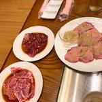 牛タン、ロース、ハラミ(焼肉・明洞館 （ミョンドンカン）)