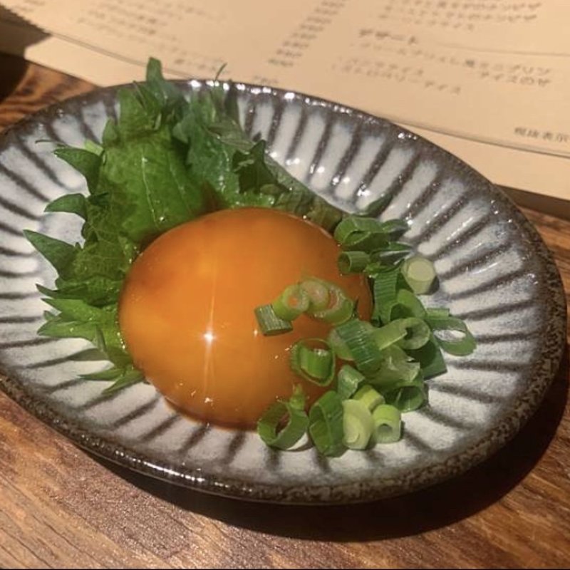 黄身の醤油漬け(オモウツボ)