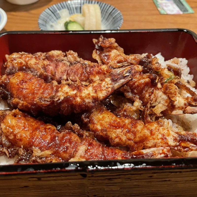 海老天丼(天ぷら 中山)
