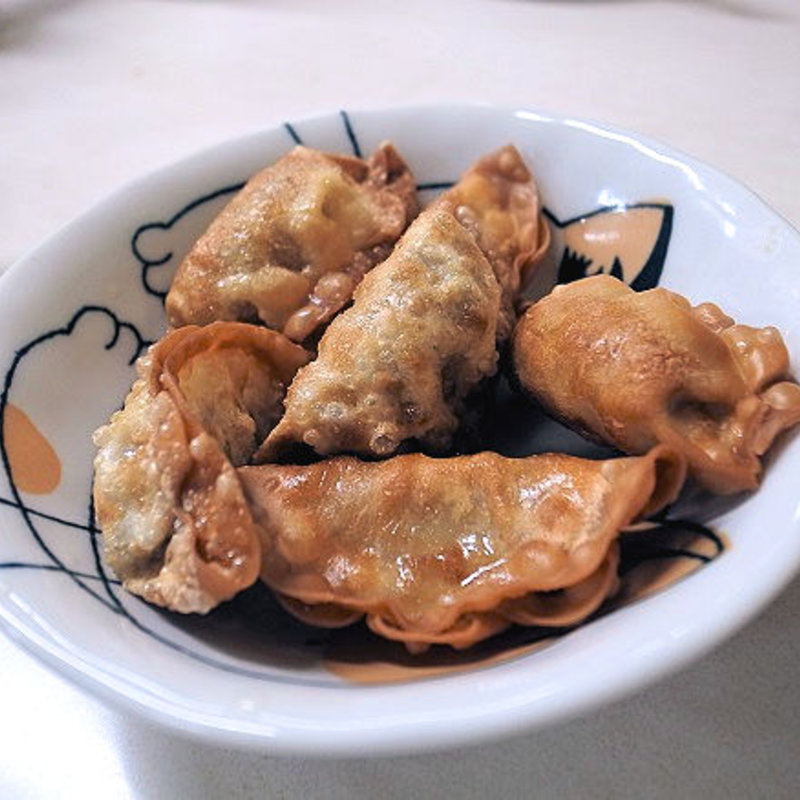 揚げ餃子(定食の店 しん)