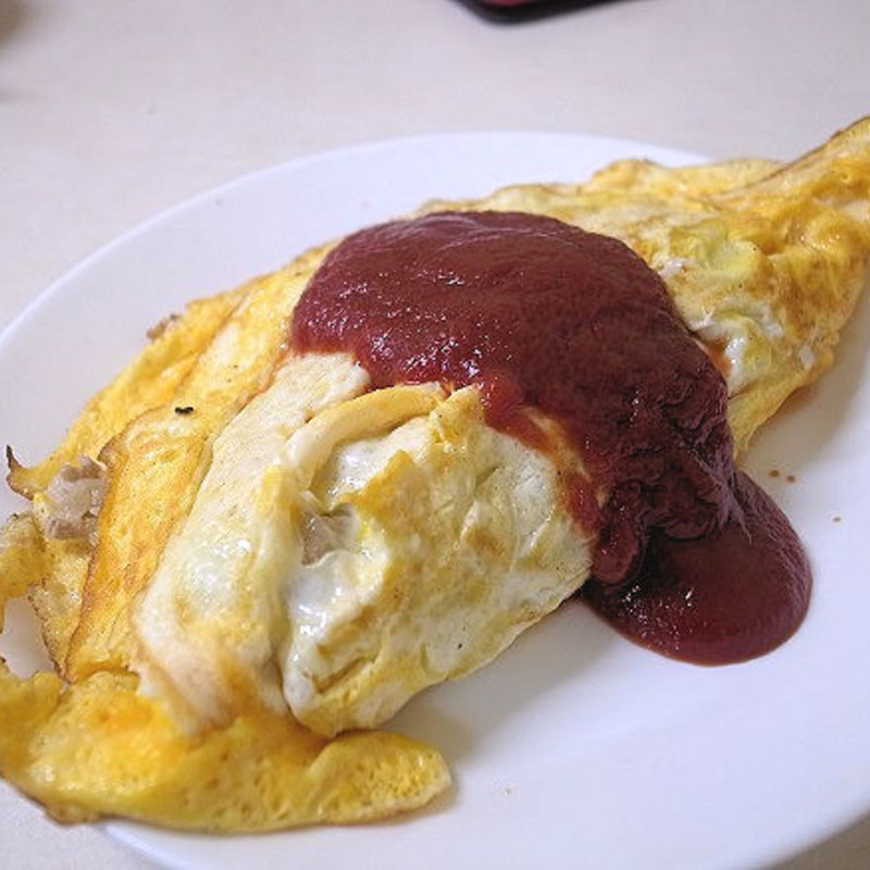 オムレツ(定食の店 しん)