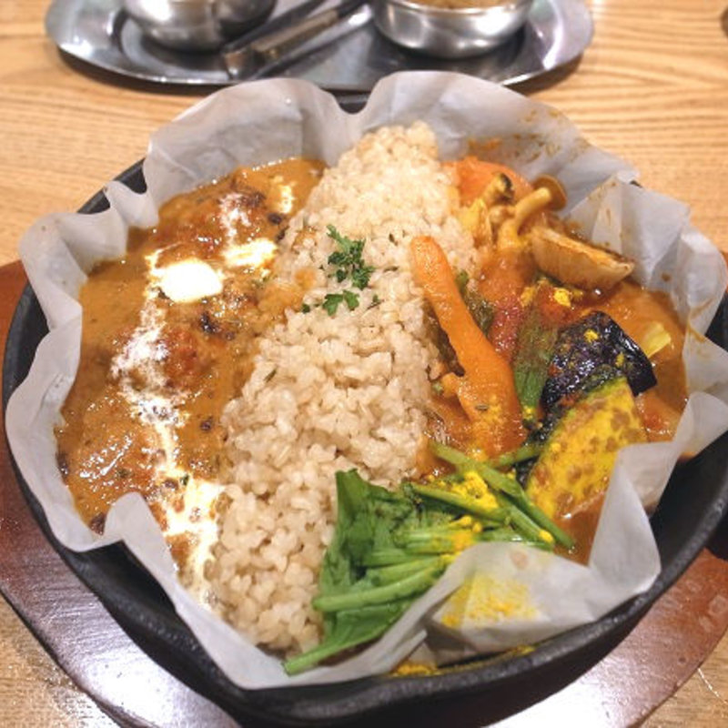 ハーフ＆ハーフカレー（匠えん・野菜）(匠えん 成増駅前店 )