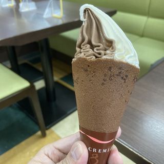 the chocolat mix × チョコラングドシャコーン(西宮名塩サービスエリア（上り線）フードコート )