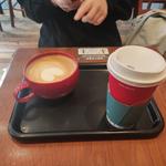 モーニング ホットコーヒー サイズアップ