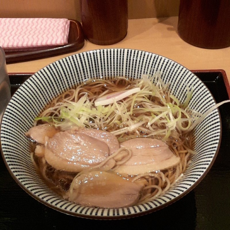 鴨そば(そばいち 新宿店)