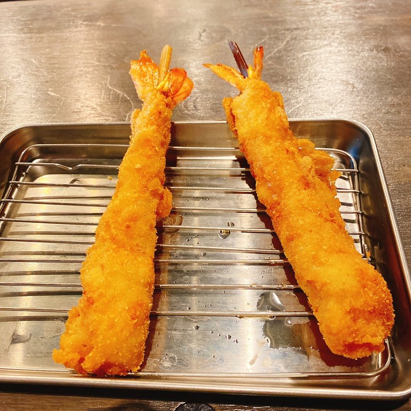 でか海老(串かつ 合格や （くしかつ ごうかくや）)