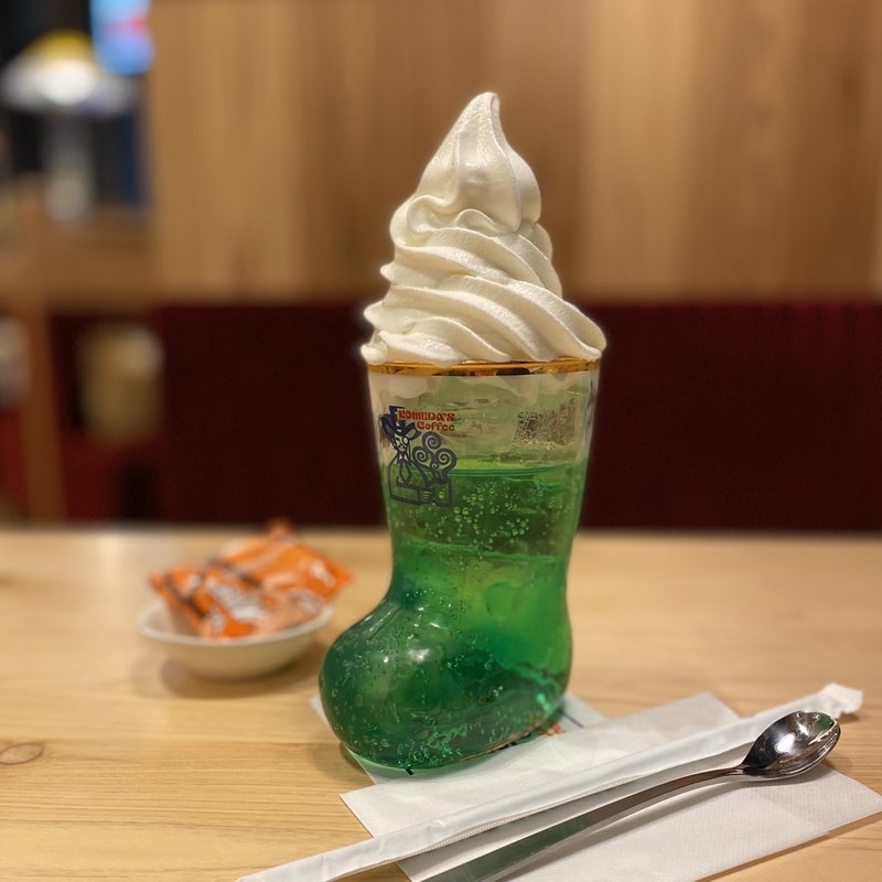 クリームソーダ(珈琲所コメダ珈琲店 BINO栄店)
