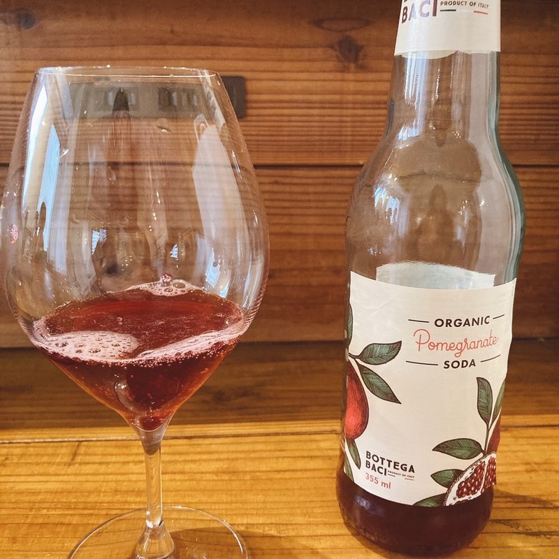 オーガニックソーダ ザクロ(バー 咲々)