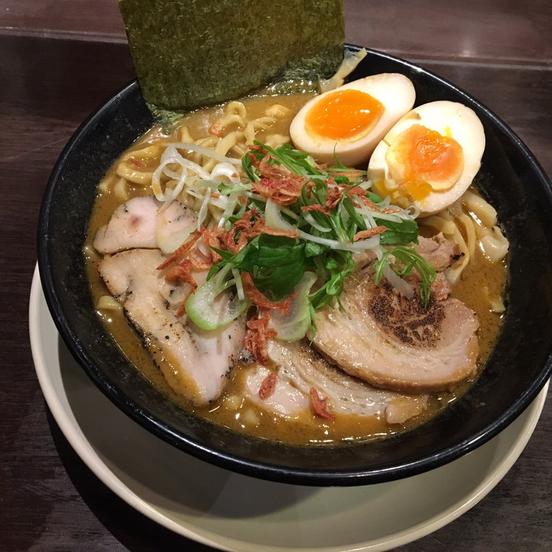 濃厚エビそば (限定)(千極煮干 （センゴクニボシ）)