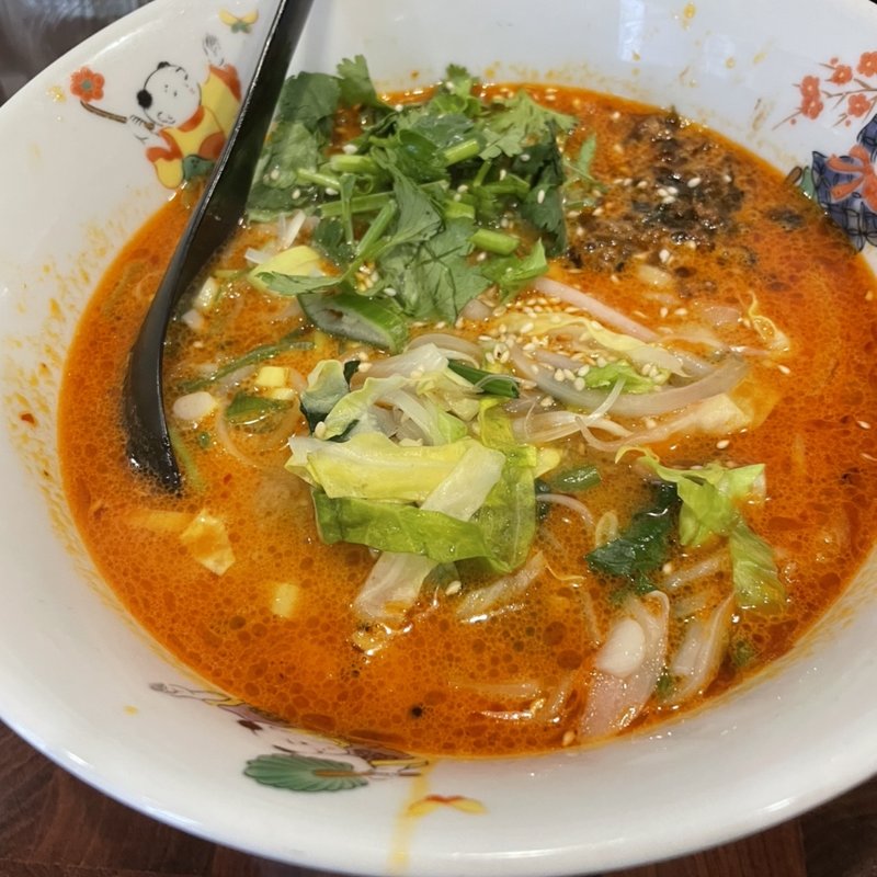 麻辣湯麺(四川麺家 龍の子)