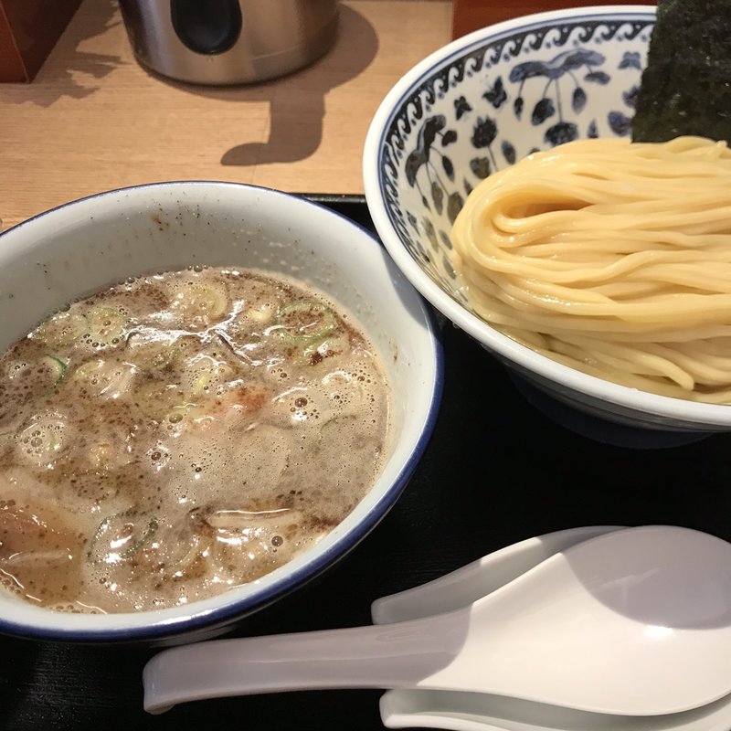 特製濃厚煮干しつけそば(中華そば 勝本)