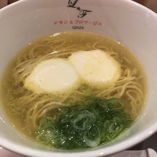 らぁ麺フロマージュ(らぁ麺 レモン&フロマージュ GINZA)