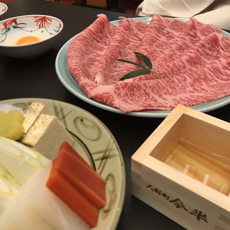 すき焼き上(ランチ)(人形町今半 上野広小路店)