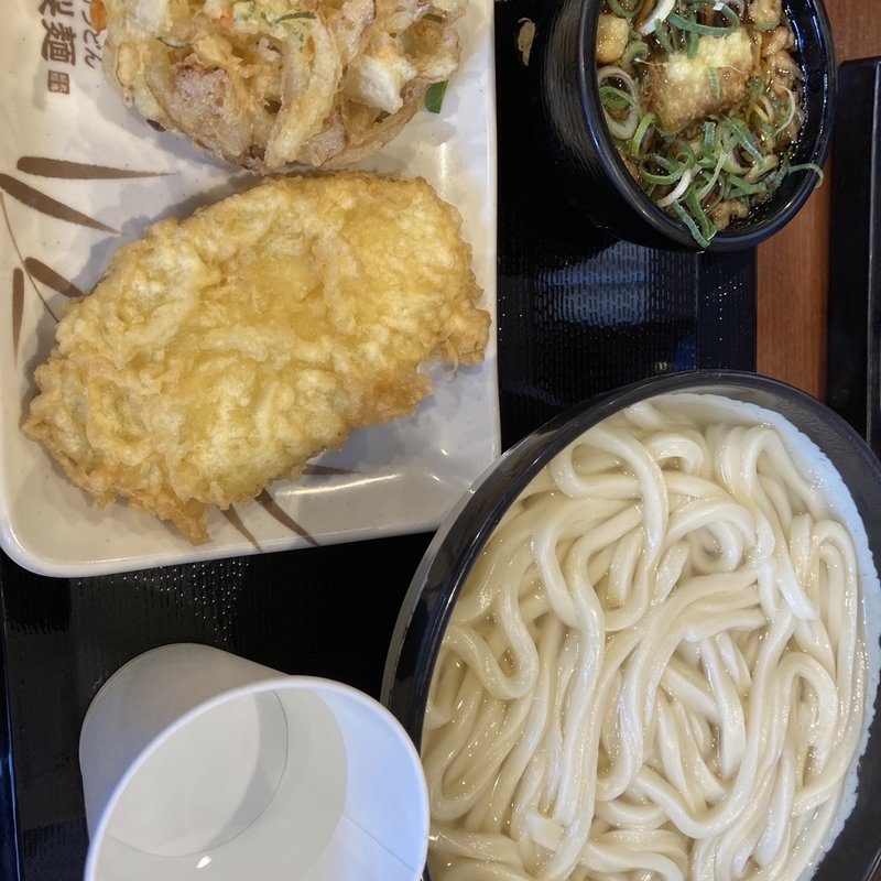 釜揚げうどん(丸亀製麺早稲田店)