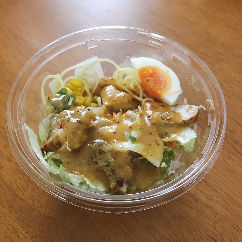 ハニーマスタードソースのチキンパスタサラダ(セブン-イレブン 横浜師岡町店)