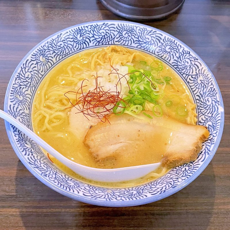 濃厚鶏白湯ラーメン（塩）(極上煮干し鶏そば やまだ邸)