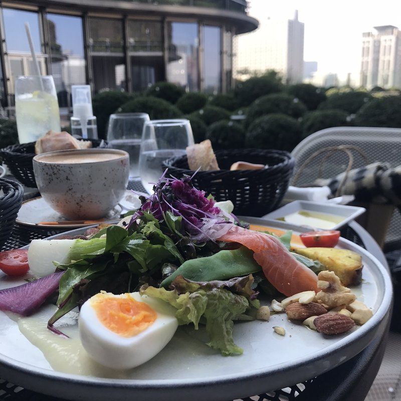 パレットサラダランチ(DRAWING HOUSE OF HIBIYA)