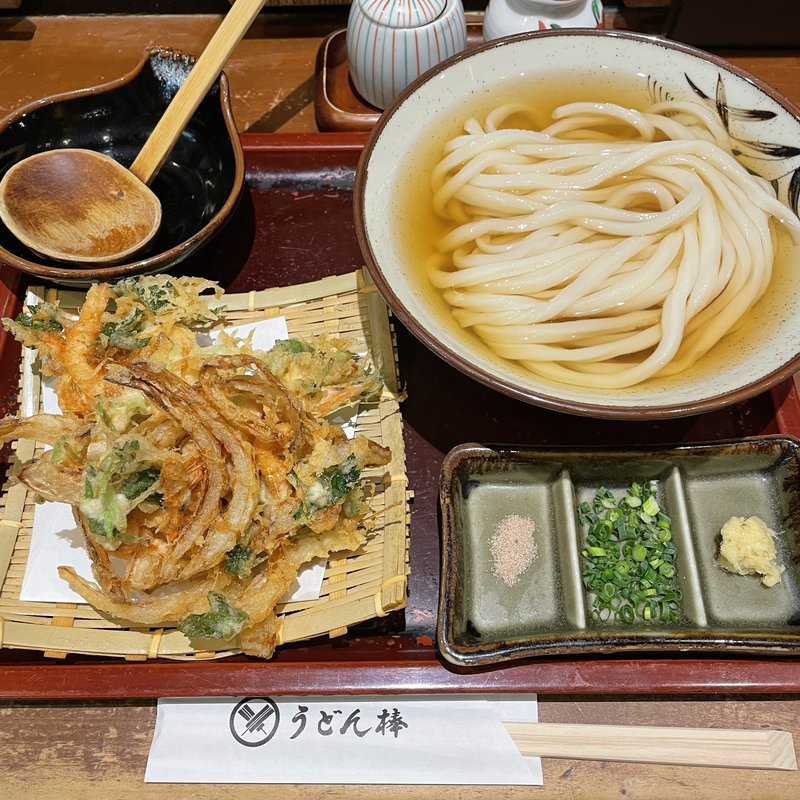 かき揚げうどん(うどん棒 大阪本店 )